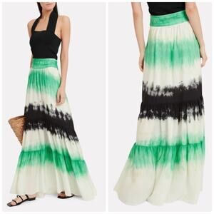 A.L.C. Hopkins Tie-Dye‎ High Rise Maxi Skirt Size 12
